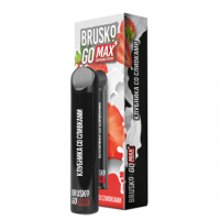 Одноразовая электронная сигарета Brusko Go Max - Клубника со cливками